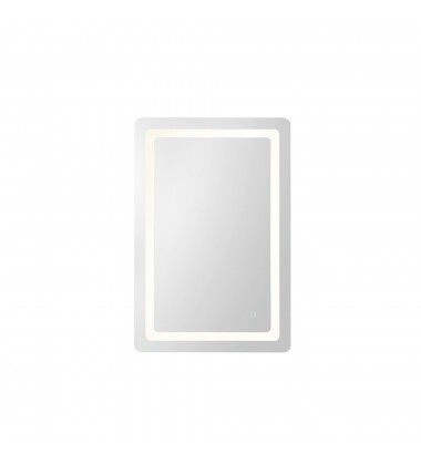  VM30324-5CCT-Seneca 32-in Sandblasted Merc Edge LED Vanity Mirror