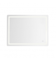 VM31148-5CCT-Seneca 48-in Sandblasted Merc Edge LED Vanity Mirror VM31148-5CCT-Seneca 48-in Sandblasted Merc Edge LED Vanity Mirror