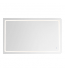 VM31160-5CCT-Seneca 60-in Sandblasted Merc Edge LED Vanity Mirror VM31160-5CCT-Seneca 60-in Sandblasted Merc Edge LED Vanity Mirror
