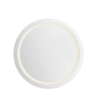 VM41032-5CCT-Hillmont 32-in Sandblasted Merc Edge LED Vanity Mirror VM41032-5CCT-Hillmont 32-in Sandblasted Merc Edge LED Vanity Mirror