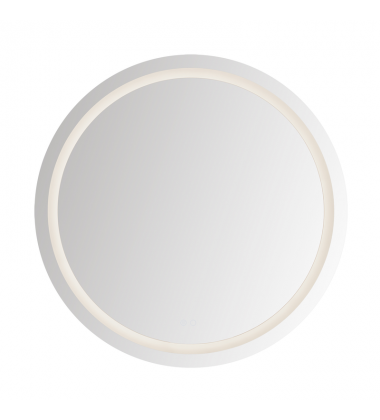 VM41040-5CCT-Hillmont 40-in Sandblasted Merc Edge LED Vanity Mirror