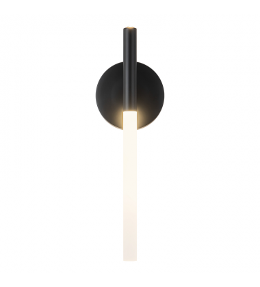 WS0712218MB-Jeanie 18-in Matte Black dimmable LED Wall Sconce WS0712218MB-Jeanie 18-in Matte Black dimmable LED Wall Sconce