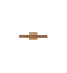 WS10415-VB-Galleria 15-in Brass dimmable LED Wall Sconce
