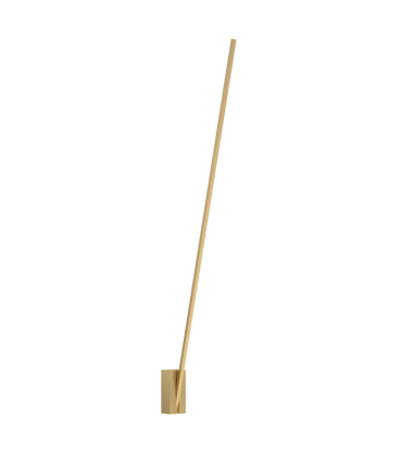 WS13760-BG-UNV-Lever 60-in Brushed Gold LED Wall Sconce