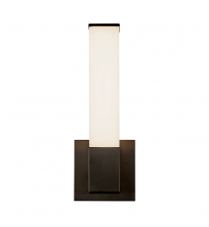 WS14-018-BK-Vivi 14-in Black dimmable LED Wall Sconce