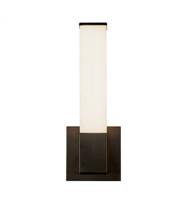 WS14-018-BK-Vivi 14-in Black dimmable LED Wall Sconce