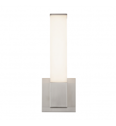 WS14-018-BN-Vivi 14-in Silver dimmable LED Wall Sconce