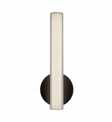 WS14-027-BK-Tole 14-in Black dimmable LED Wall Sconce