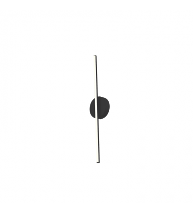 WS14923-BK-UNV-Chute 23-in Black LED Wall Sconce