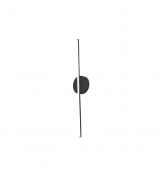 WS14935-BK-UNV-Chute 35-in Black LED Wall Sconce WS14935-BK-UNV-Chute 35-in Black LED Wall Sconce