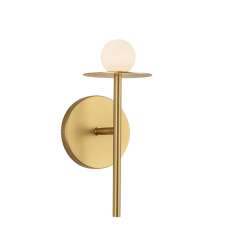 WS15504-BG-UNV-Elixir 10-in Brushed Gold LED Wall Sconce WS15504-BG-UNV-Elixir 10-in Brushed Gold LED Wall Sconce