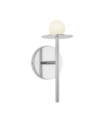 WS15504-CH-UNV-Elixir 10-in Chrome LED Wall Sconce WS15504-CH-UNV-Elixir 10-in Chrome LED Wall Sconce