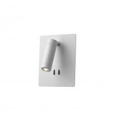  WS16806-WH-Dorchester 6-in White LED Wall Sconce