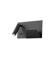  WS16811L-BK-Dorchester 11-in Black LED Wall Sconce