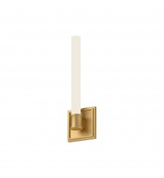  WS17014-BG-Rona 14-in Brushed Gold LED Wall Sconce