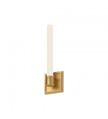  WS17014-BG-Rona 14-in Brushed Gold LED Wall Sconce