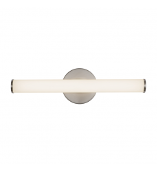 WS18-044A-BN-Tectra 18-in Silver dimmable LED Wall Sconce