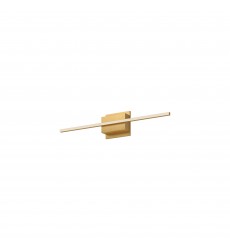  WS18224-BG-Vega Minor 24-in Brushed Gold LED Wall Sconce