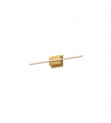  WS18224-BG-Vega Minor 24-in Brushed Gold LED Wall Sconce