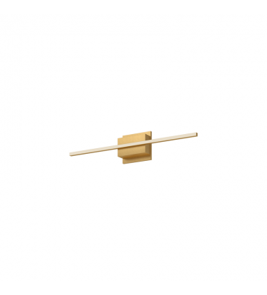 WS18224-BG-UNV-Vega Minor 24-in Brushed Gold LED Wall Sconce