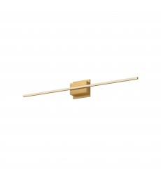  WS18236-BG-Vega Minor 36-in Brushed Gold LED Wall Sconce