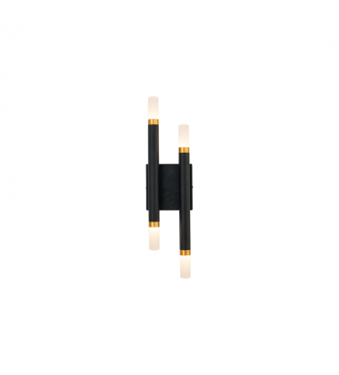 WS19705-BK-UNV-Draven 5-in Black LED Wall Sconce