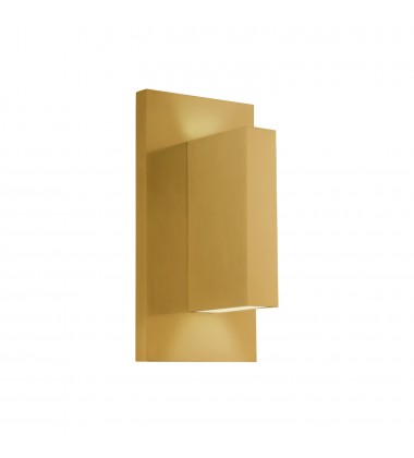 WS22109-BG-Vista 9-in Brushed Gold LED Wall Sconce WS22109-BG-Vista 9-in Brushed Gold LED Wall Sconce