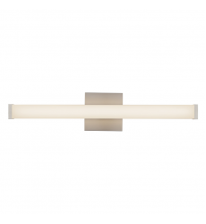 WS24-014-BN-Geri 24-in Silver dimmable LED Wall Sconce