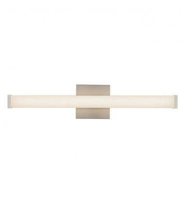 WS24-014-BN-Geri 24-in Silver dimmable LED Wall Sconce WS24-014-BN-Geri 24-in Silver dimmable LED Wall Sconce
