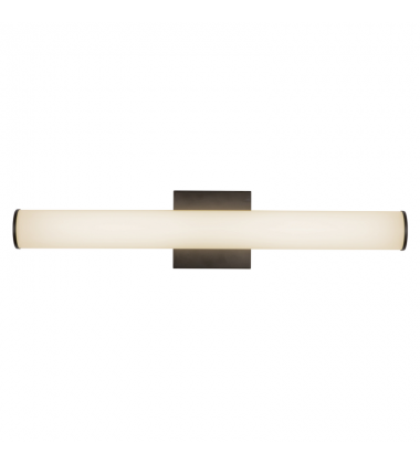 WS24-016-BK-Rico 24-in Black dimmable LED Wall Sconce
