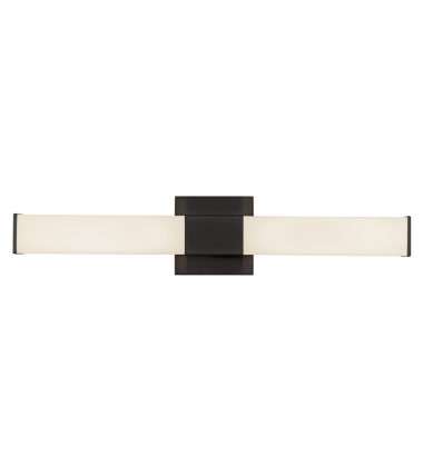 WS24-018-BK-Vivi 24-in Black dimmable LED Wall Sconce