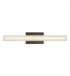 WS24-040-BK-Garland 24-in Black dimmable LED Wall Sconce