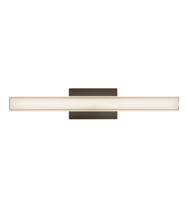 WS24-040-BK-Garland 24-in Black dimmable LED Wall Sconce