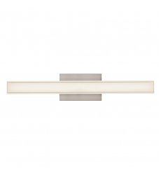 WS24-040-BN-Garland 24-in Silver dimmable LED Wall Sconce