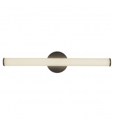 WS24-044-BK-Vire 24-in Black dimmable LED Wall Sconce