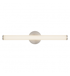 WS24-044-BN-Vire 24-in Silver dimmable LED Wall Sconce
