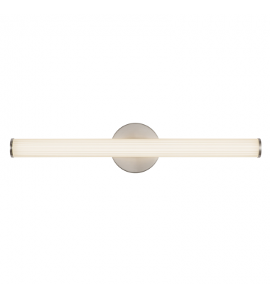 WS24-044-BN-Vire 24-in Silver dimmable LED Wall Sconce WS24-044-BN-Vire 24-in Silver dimmable LED Wall Sconce
