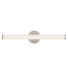 WS24-044A-BN-Tectra 24-in Silver dimmable LED Wall Sconce