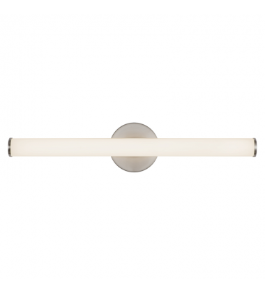 WS24-044A-BN-Tectra 24-in Silver dimmable LED Wall Sconce