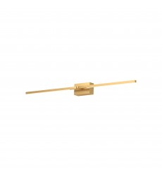  WS25336-BG-Pandora 36-in Brushed Gold LED Wall Sconce