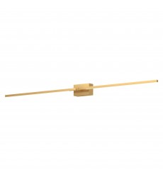  WS25350-BG-Pandora 50-in Brushed Gold LED Wall Sconce