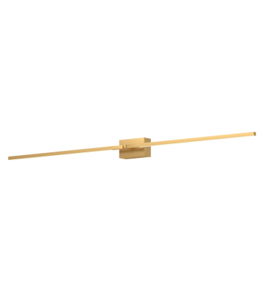 WS25350-BG-UNV-Pandora 50-in Brushed Gold LED Wall Sconce