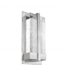 WS2812-BN-Gable 12-in Brushed Nickel LED Wall Sconce