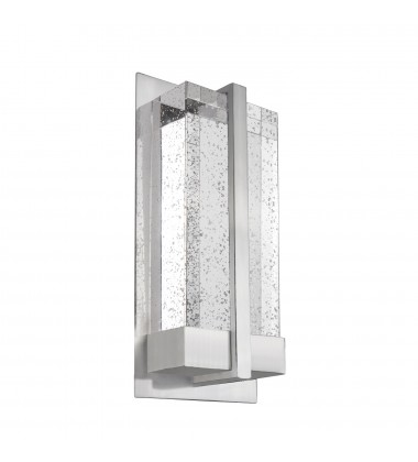  WS2812-BN-Gable 12-in Brushed Nickel LED Wall Sconce