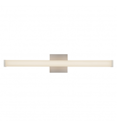 WS30-014-BN-Geri 30-in Silver dimmable LED Wall Sconce