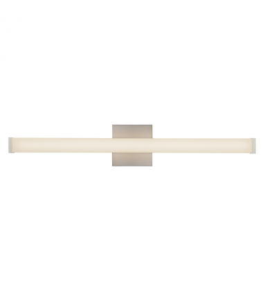 WS30-014-BN-Geri 30-in Silver dimmable LED Wall Sconce WS30-014-BN-Geri 30-in Silver dimmable LED Wall Sconce