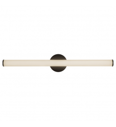 WS30-044-BK-Vire 30-in Black dimmable LED Wall Sconce
