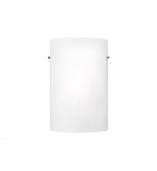  WS3309-Hudson 9-in Brushed Nickel/Chrome LED Wall Sconce
