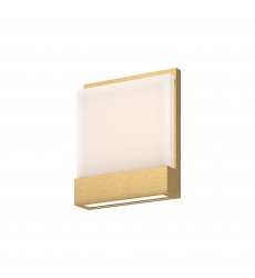  WS33407-BG-Guide 7-in Brushed Gold LED Wall Sconce