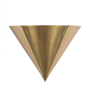 WS341108PTB-Versus 8-in Brass Wall Sconce